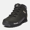 Timberland Men's Euro Sprint Mid Hiker Black Nubuck Shoes TB06361R001