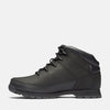 Timberland Men's Euro Sprint Mid Hiker Black Nubuck Shoes TB06361R001